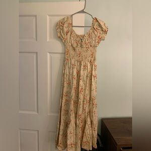 We wore what floral dress